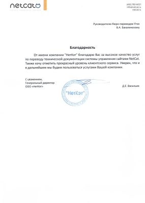 Разработчик «NetCat»